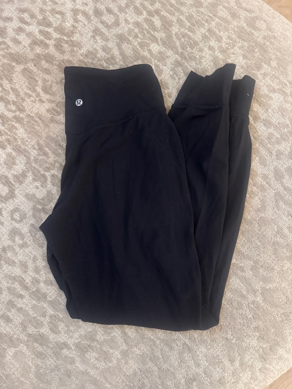 lululemon athletica align Black High-Rise joggers size 4